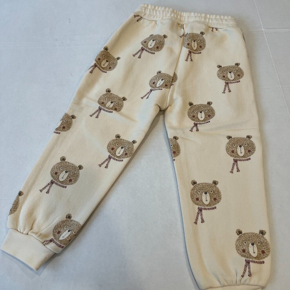 Unisex - 4-5Y & 8-9Y - NWT Rylee + Cru Jogger Sweatpants Winter Bears - Picture 2 of 5